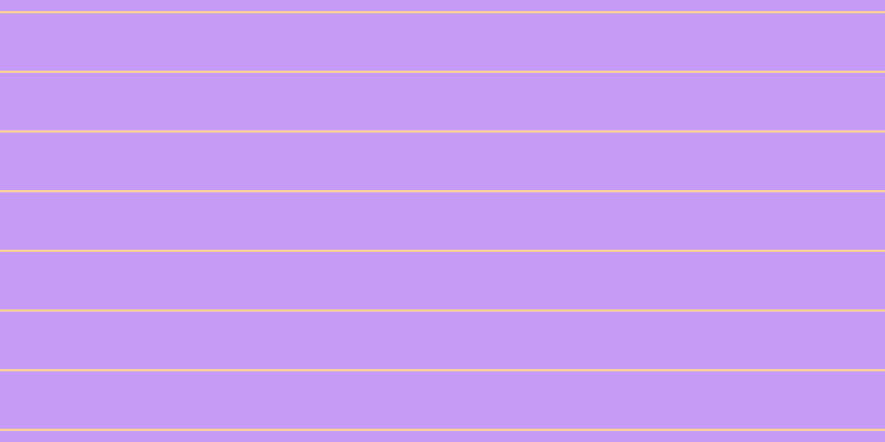 #8d39f0 (50%), #fcd393 horizontal lines, two pixels wide, fifty-two pixels apart
