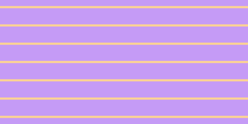 #8d39f0 (50%), #fcd393 horizontal lines, seven pixels wide, fifty-two pixels apart