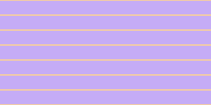 #8d5af0 (50%), #fcd393 horizontal lines, five pixels wide, fifty-two pixels apart