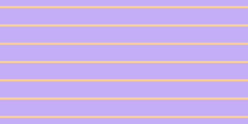 #8d5af0 (50%), #fcd393 horizontal lines, seven pixels wide, fifty-two pixels apart