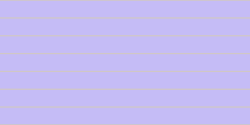 #8d7bf0 (50%), #dbd393 horizontal lines, two pixels wide, fifty-five pixels apart