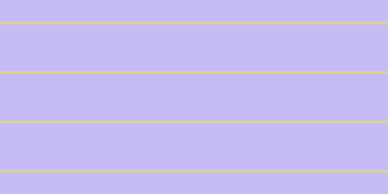 #8d7bf0 (50%), #dbd393 horizontal lines, five pixels wide, ninety-seven pixels apart