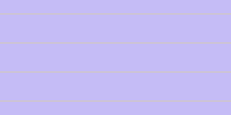#8d7bf0 (50%), #dbd393 horizontal lines, two pixels wide, ninety-nine pixels apart