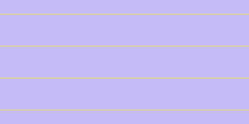 #8d7bf0 (50%), #dbd393 horizontal lines, four pixels wide, ninety-nine pixels apart