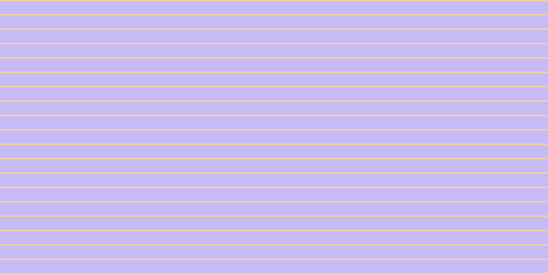#8d7bf0 (50%), #fcd393 horizontal lines, two pixels wide, nineteen pixels apart