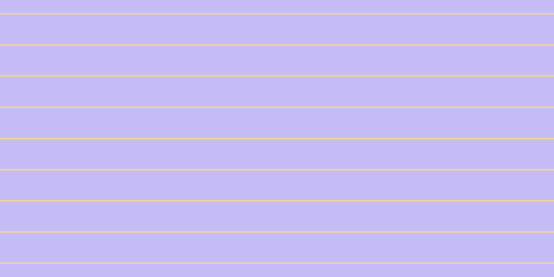 #8d7bf0 (50%), #fcd393 horizontal lines, two pixels wide, forty-three pixels apart