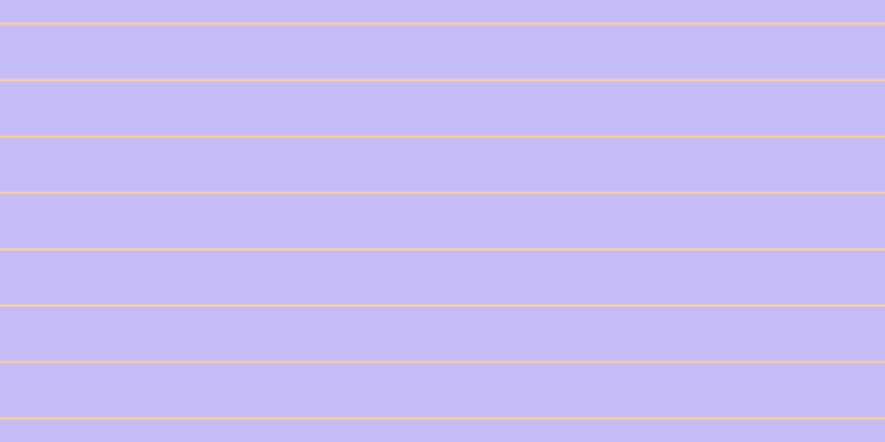 #8d7bf0 (50%), #fcd393 horizontal lines, two pixels wide, forty-nine pixels apart