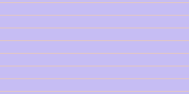 #8d7bf0 (50%), #fcd393 horizontal lines, two pixels wide, fifty-two pixels apart