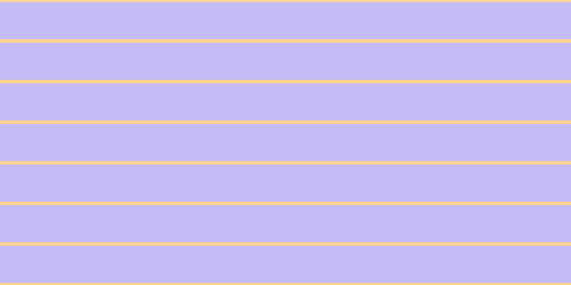 #8d7bf0 (50%), #fcd393 horizontal lines, five pixels wide, fifty-two pixels apart