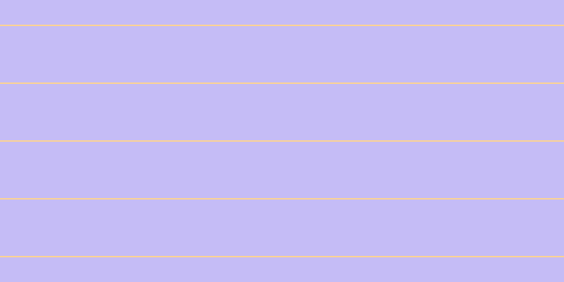 #8d7bf0 (50%), #fcd393 horizontal lines, two pixels wide, eighty pixels apart