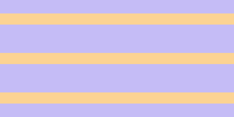 #8d7bf0 (50%), #fcd393 horizontal lines, thirty-eight pixels wide, ninety-seven pixels apart