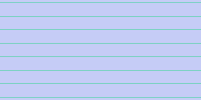#8d9cf0 (50%), #36d393 horizontal lines, two pixels wide, fifty-two pixels apart