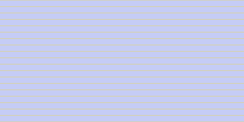 #8d9cf0 (50%), #dbd393 horizontal lines, two pixels wide, nineteen pixels apart