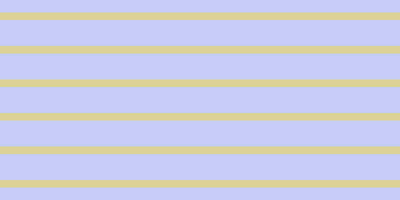 #8d9cf0 (50%), #dbd393 horizontal lines, fifteen pixels wide, fifty-two pixels apart