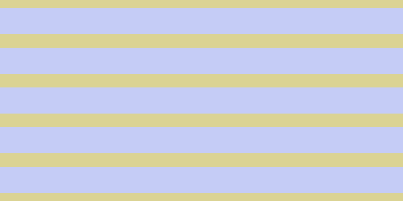 #8d9cf0 (50%), #dbd393 horizontal lines, twenty-seven pixels wide, fifty-two pixels apart