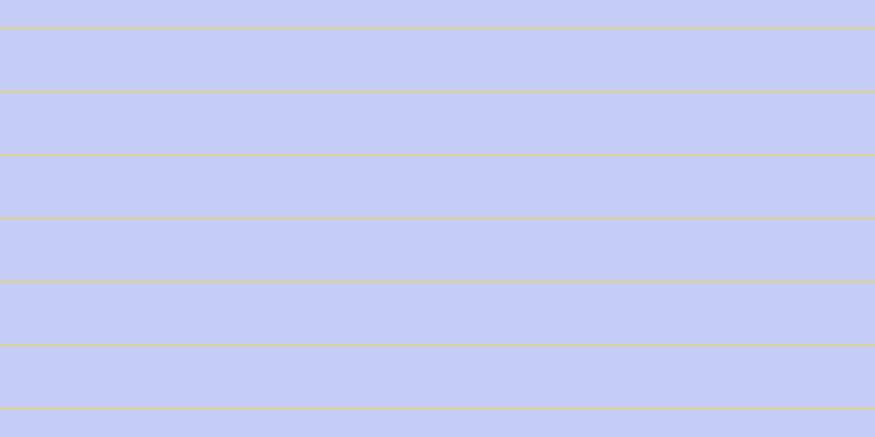 #8d9cf0 (50%), #dbd393 horizontal lines, two pixels wide, fifty-six pixels apart