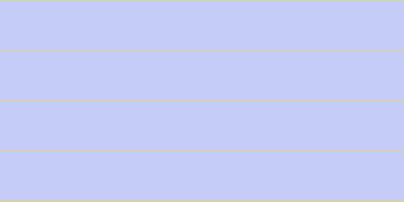 #8d9cf0 (50%), #dbd393 horizontal lines, two pixels wide, ninety-seven pixels apart