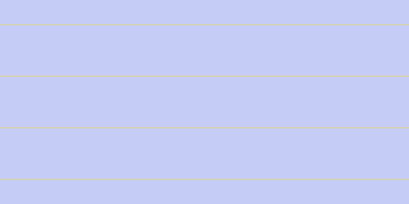 #8d9cf0 (50%), #dbd393 horizontal lines, two pixels wide, ninety-nine pixels apart