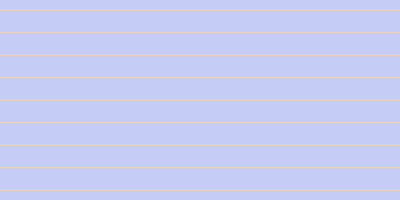 #8d9cf0 (50%), #fcd393 horizontal lines, two pixels wide, forty-three pixels apart