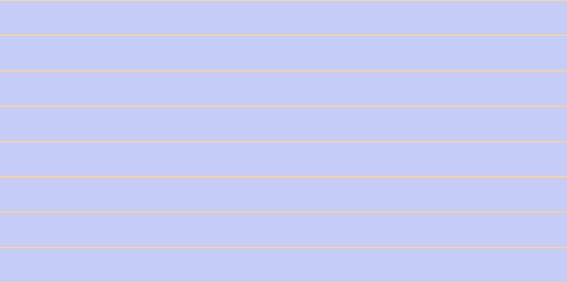 #8d9cf0 (50%), #fcd393 horizontal lines, two pixels wide, forty-eight pixels apart