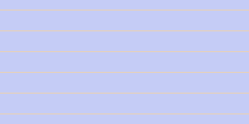 #8d9cf0 (50%), #fcd393 horizontal lines, two pixels wide, sixty-five pixels apart