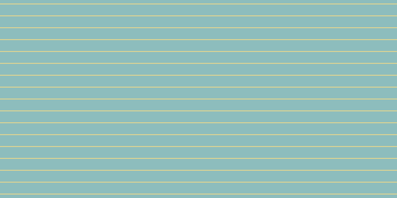#8dbdbd, #dbd393 horizontal lines, two pixels wide, twenty-two pixels apart