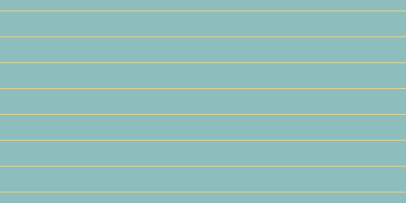 #8dbdbd, #dbd393 horizontal lines, two pixels wide, forty-nine pixels apart
