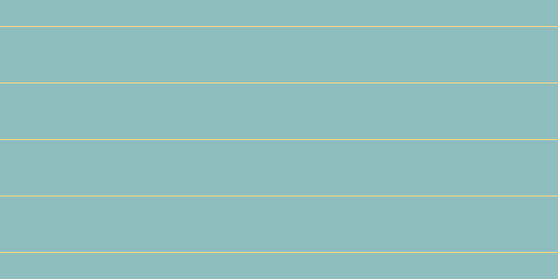 #8dbdbd, #dbd393 horizontal lines, two pixels wide, seventy-nine pixels apart