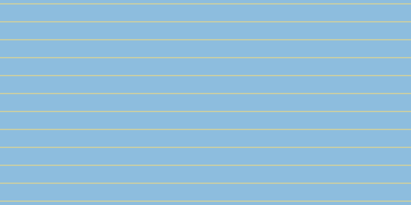 #8dbdde, #dbd393 horizontal lines, two pixels wide, thirty-three pixels apart