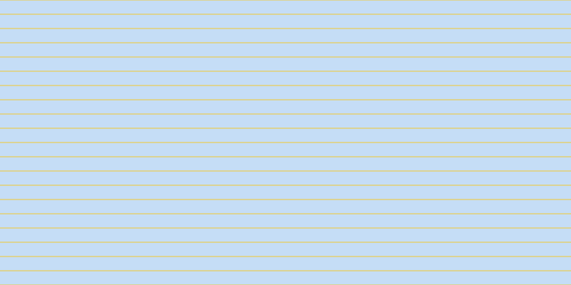 #8dbdf0 (50%), #dbd393 horizontal lines, two pixels wide, eighteen pixels apart