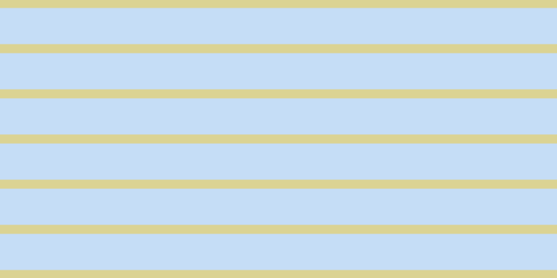 #8dbdf0 (50%), #dbd393 horizontal lines, thirteen pixels wide, fifty-two pixels apart