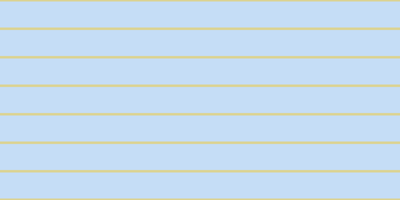 #8dbdf0 (50%), #dbd393 horizontal lines, five pixels wide, fifty-two pixels apart