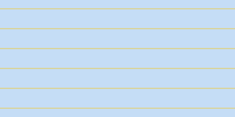 #8dbdf0 (50%), #dbd393 horizontal lines, four pixels wide, sixty-four pixels apart