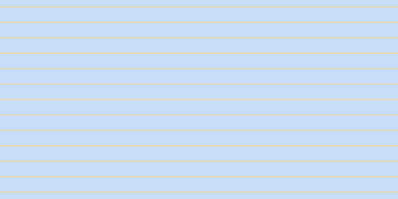 #8dbdf0 (50%), #fcd393 horizontal lines, two pixels wide, twenty-nine pixels apart