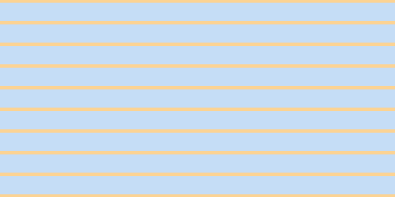#8dbdf0 (50%), #fcd393 horizontal lines, seven pixels wide, thirty-seven pixels apart
