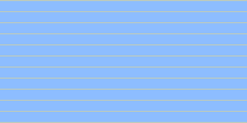#8dbdff, #dbd393 horizontal lines, two pixels wide, thirty-four pixels apart