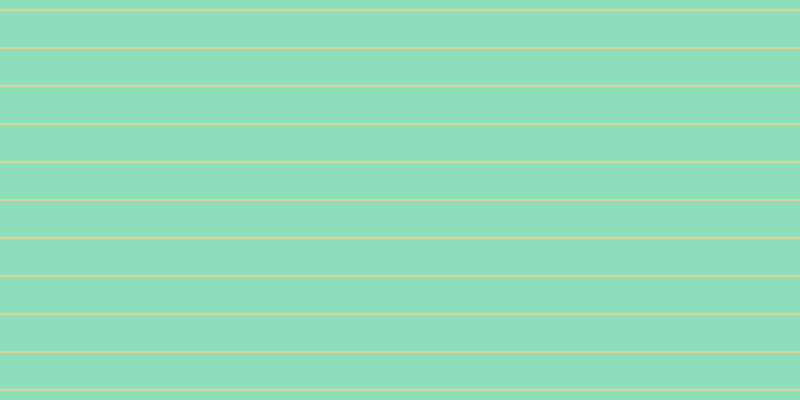 #8ddebd, #dbd393 horizontal lines, two pixels wide, thirty-six pixels apart