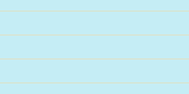 #8ddef0 (50%), #fcd393 horizontal lines, two pixels wide, one hundred pixels apart