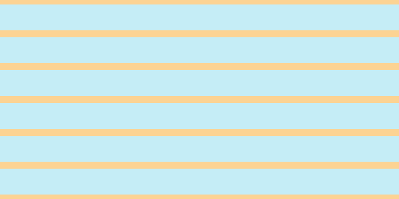 #8ddef0 (50%), #fcd393 horizontal lines, fourteen pixels wide, fifty-two pixels apart