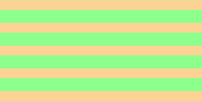 #8dff8d, #fcd393 horizontal lines, thirty-eight pixels wide, fifty-two pixels apart