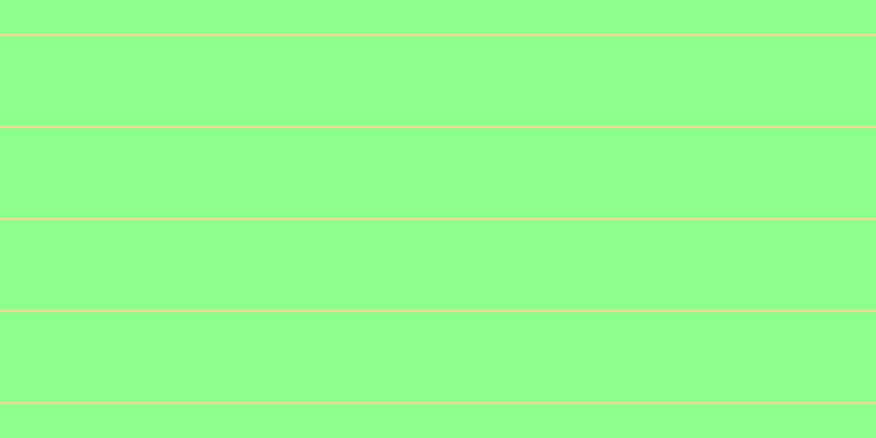 #8dff8d, #fcd393 horizontal lines, two pixels wide, eighty-two pixels apart