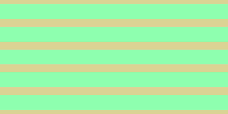 #8dffae, #dbd393 horizontal lines, twenty-eight pixels wide, fifty-two pixels apart