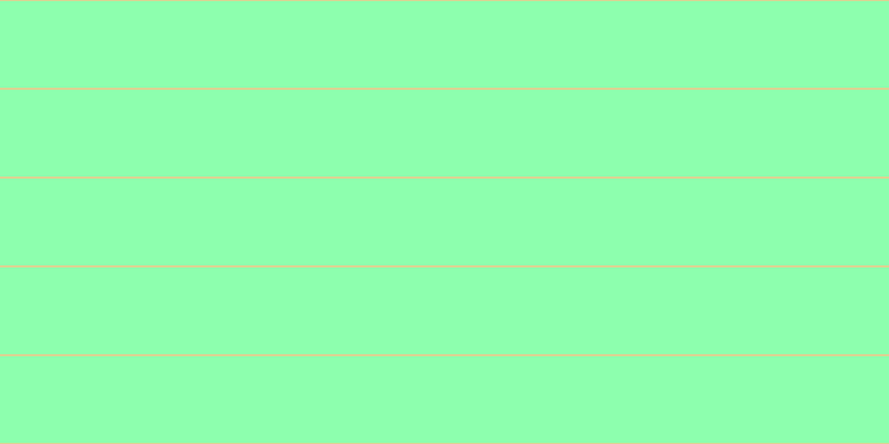 #8dffae, #dbd393 horizontal lines, two pixels wide, seventy-eight pixels apart