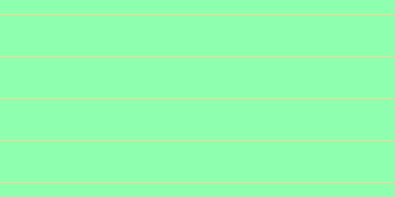 #8dffae, #fcd393 horizontal lines, two pixels wide, eighty-three pixels apart