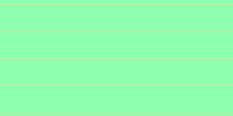 #8dffae, #fcd393 horizontal lines, two pixels wide, ninety-one pixels apart