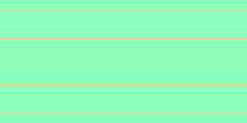 #8dffbd, #dbd393 horizontal lines, two pixels wide, twenty-eight pixels apart