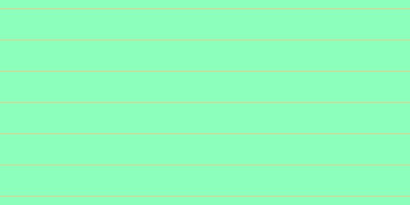 #8dffbd, #dbd393 horizontal lines, two pixels wide, fifty-nine pixels apart