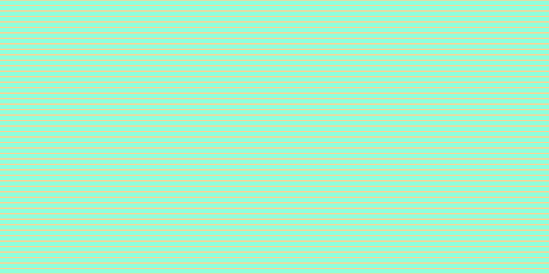 #8dffde, #fcd393 horizontal lines, two pixels wide, six pixels apart