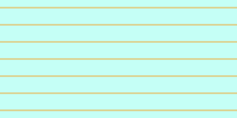 #8dfff0 (50%), #dbd393 horizontal lines, six pixels wide, fifty-two pixels apart