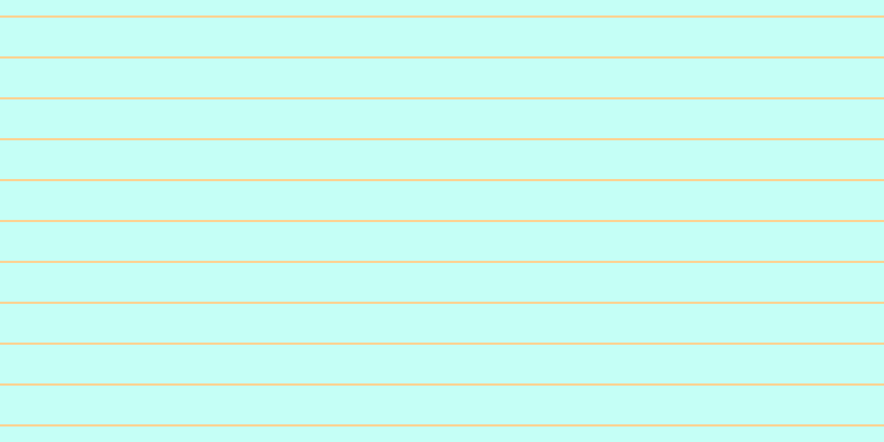 #8dfff0 (50%), #fcd393 horizontal lines, two pixels wide, thirty-five pixels apart